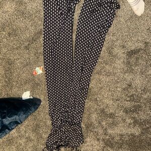 Kaileigh Black and White Patterned Jumpsuit